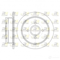 Тормозной диск ROADHOUSE Ford Escort 7 (FA, GAL, ABL) Хэтчбек 2.0 DOHC RS 2000 4x4 150 л.с. 1995 – 1998 6250.00 FSHKX DSX6 25000