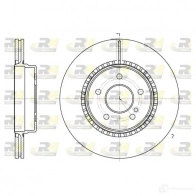 Тормозной диск ROADHOUSE Mercedes CLC-Class (CL203) 1 Купе 3.2 C 32 AMG Kompressor (2065) 354 л.с. 2002 – 2008 6929.10 DSX 692910 V53TK5Q