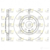 Тормозной диск ROADHOUSE 1L4DW7K 61012.10 DSX61 01210 Audi A4 (B7) 3 Универсал 4.2 Rs4 Quattro 420 л.с. 2005 – 2008