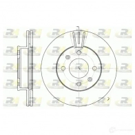 Тормозной диск ROADHOUSE R0LQQA DSX69 5810 Kia Carens (UN) 3 Минивэн 2.0 CVVT 144 л.с. 2006 – 2025 6958.10