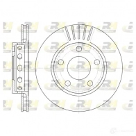 Тормозной диск ROADHOUSE DSX68 3510 6835.10 Audi A4 (B5) 1 Седан 2.7 S4 Quattro 265 л.с. 1997 – 2001 KVV7W1