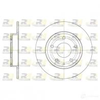 Тормозной диск ROADHOUSE 1461185 61575.00 X9PR4GE DS X6157500
