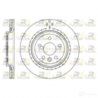 Тормозной диск ROADHOUSE Volvo S60 2 (134) Седан 3.0 T AWD 351 л.с. 2014 – наст. время 61305.10 K2MQVZ DSX613051 0