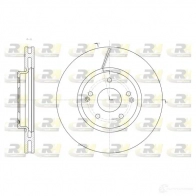 Тормозной диск ROADHOUSE SsangYong Actyon Sports (QJ) 1 2006 – 2011 61663.10 DSX 6166310 3MFV7