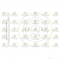 Тормозной диск ROADHOUSE KI8B6 DSX61438 00 61438.00 Hyundai i40 (CW, VF) 1 Универсал 1.6 GDI 135 л.с. 2011 – 2025