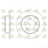 Тормозной диск ROADHOUSE DSX6 91800 1461968 6918.00 IUAIQC
