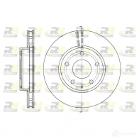 Тормозной диск ROADHOUSE Mazda 3 (BM, BN) 3 Седан 1.5 100 л.с. 2014 – 2025 61573.10 DS X6157310 BPVXV