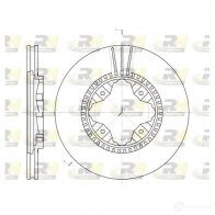 Тормозной диск ROADHOUSE DS X684510 VTI5S9P Honda Accord 6 (CE, CD, CF) 1997 – 2002 6845.10