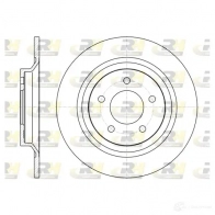 Тормозной диск ROADHOUSE Mazda 5 (CW) 3 Минивэн 1.8 MZR 116 л.с. 2010 – 2025 DSX6111 300 XWKGP 61113.00