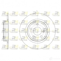 Тормозной диск ROADHOUSE D SX6152300 61523.00 JJH08 Mercedes B-Class (W246) 2 Хэтчбек 2.0 B 250 (2444) 211 л.с. 2012 – 2024