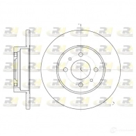 Тормозной диск ROADHOUSE AV7I4N 6180.00 DS X618000 1461271
