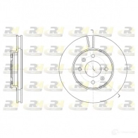 Тормозной диск ROADHOUSE Hyundai Solaris (RB) 1 2010 – 2017 PMYDO7 61784.10 DSX 6178410