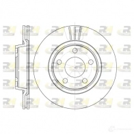 Тормозной диск ROADHOUSE DSX6 54810 Audi A8 (D3) 2 Седан 3.0 218 л.с. 2003 – 2006 N7UN2 6548.10