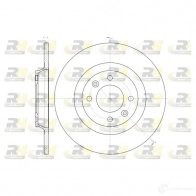 Тормозной диск ROADHOUSE Citroen DS5 1 (PF2) Хэтчбек 1.6 THP 200 200 л.с. 2011 – 2015 61457.00 BQC9CC4 DSX61457 00