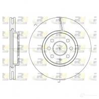 Тормозной диск ROADHOUSE DSX668 510 Opel Meriva (A) 1 Минивэн 1.3 CDTI (E75) 69 л.с. 2005 – 2010 6685.10 BV65T40