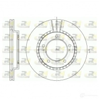 Тормозной диск ROADHOUSE 9X6CR 61125.10 1460703 D SX6112510