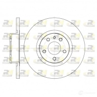 Тормозной диск ROADHOUSE 1461587 6512.00 H0KI9FT D SX651200