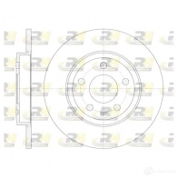 Тормозной диск ROADHOUSE PQV7P3 DSX6 101100 Audi A4 (B7) 3 Кабриолет 2.4 170 л.с. 2002 – 2005 61011.00