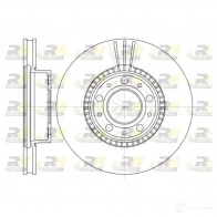 Тормозной диск ROADHOUSE DSX 630410 6304.10 1461391 FQ48MC3