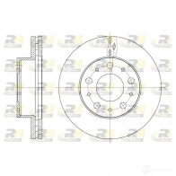Тормозной диск ROADHOUSE DSX 6160010 1461214 61600.10 MNRXMTT