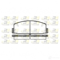 Тормозные колодки дисковые, комплект ROADHOUSE Mazda 6 (GH) 2 Хэтчбек 2.2 MZR CD 180 л.с. 2010 – 2012 D482-7186 2179.20 20 645