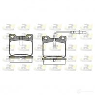 Тормозные колодки дисковые, комплект ROADHOUSE Peugeot 406 1 (8E, 8F) Универсал 3.0 V6 207 л.с. 2000 – 2004 21279 2127 8 2321.02