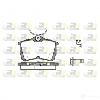 Тормозные колодки дисковые, комплект ROADHOUSE Honda Accord 6 (CK, CG, CH) Седан 1.6 i (CG7) 116 л.с. 1998 – 2002 PSX269502 235 27 2695.02