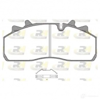 Тормозные колодки дисковые, комплект ROADHOUSE 29126 2 1254.00 JSX 21254.00 1462602