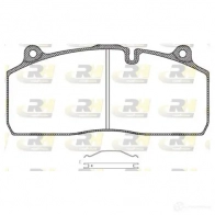 Тормозные колодки дисковые, комплект ROADHOUSE 1462606 29175 JSX 21316.00 2131 6.00