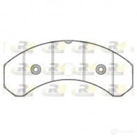 Тормозные колодки дисковые, комплект ROADHOUSE 2825. 20 29008 Mini Cooper JSX 2825.20