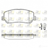 Тормозные колодки дисковые, комплект ROADHOUSE PSX2151322 Jeep Cherokee (KL) 5 2013 – 2020 255 64 21513.22