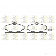 Тормозные колодки дисковые, комплект ROADHOUSE 23 452 2576.00 Land Rover Range Rover 2 (P38A) 1994 – 2002 23453