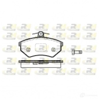 Тормозные колодки дисковые, комплект ROADHOUSE Volkswagen Passat (B3-B4) 2 Седан 1.6 TD 80 л.с. 1988 – 1993 20901 2 0168 2134.40