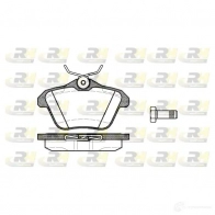 Тормозные колодки дисковые, комплект ROADHOUSE 1459071 2581.10 D1477-8676 216 06