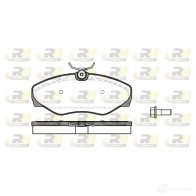 Тормозные колодки дисковые, комплект ROADHOUSE Renault Avantime (DE0) 1 Минивэн 3.0 V6 (DE04. DE0T) 207 л.с. 2001 – 2003 2834.00 2309 9 PSX283400