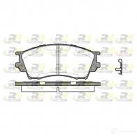 Тормозные колодки дисковые, комплект ROADHOUSE 2491.00 D643-7520 21 571 Mazda Xedos 9