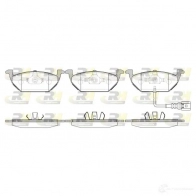 Тормозные колодки дисковые, комплект ROADHOUSE GTU1EDB Seat Leon (1M) 1 1998 – 2005 2633.31 PS X263331