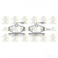 Тормозные колодки дисковые, комплект ROADHOUSE 21802 2114 7 Fiat Ulysse (220) 1 Минивэн 2.0 JTD 109 л.с. 1999 – 2002 2305.44