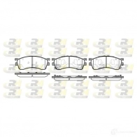 Тормозные колодки дисковые, комплект ROADHOUSE GUGIE3P P SX241552 2415.52 Mazda 323 (BJ) 6 Седан 1.8 Protege 125 л.с. 1998 – 2004