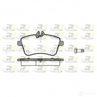 Тормозные колодки дисковые, комплект ROADHOUSE 238 81 21130.00 Mercedes B-Class (W245) 1 Хэтчбек 2.0 B 200 CDI (2408) 136 л.с. 2005 – 2011 D1357-8466