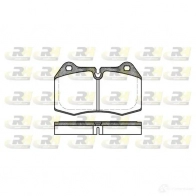 Тормозные колодки дисковые, комплект ROADHOUSE 2441.00 PSX244100 Nissan Skyline (R34) 10 1998 – 2001 2 1471