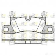 Тормозные колодки дисковые, комплект ROADHOUSE 21379.40 PSX2137940 Porsche Cayenne (92A) 2 Кроссовер 4.8 Turbo 520 л.с. 2014 – 2024 251 43