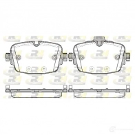 Тормозные колодки дисковые, комплект ROADHOUSE 21739.00 PSX2173900 2 5998 Audi Q7 (4M) 2 2015 – 2020