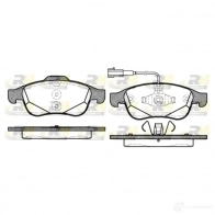 Тормозные колодки дисковые, комплект ROADHOUSE O1PFE 21248.02 Citroen DS4 1 (PF2) Хэтчбек 1.6 VTi 120 120 л.с. 2011 – 2015 PSX21248 02
