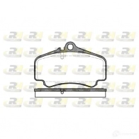 Тормозные колодки дисковые, комплект ROADHOUSE Porsche Carrera (980) 1 2003 – 2006 2863.00 PSX286300 2 3139