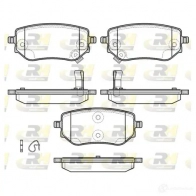 Тормозные колодки дисковые, комплект ROADHOUSE 2286 1 Mercedes X-Class (470) 1 Пикап 2.3 x 220 d (4710) 163 л.с. 2017 – 2025 22862 21802.02