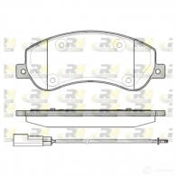 Тормозные колодки дисковые, комплект ROADHOUSE PSX2125011 24 484 Ford Transit 7 (FM) Грузовик 2.2 TDCi 130 л.с. 2006 – 2014 21250.11