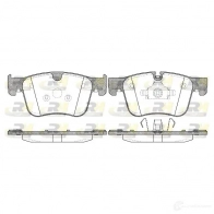 Тормозные колодки дисковые, комплект ROADHOUSE 21560.00 Citroen C4 Picasso 2 (H, EMP2) Минивэн 1.6 VTi 120 120 л.с. 2013 – 2025 2 5833 25834