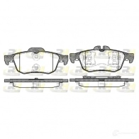 Тормозные колодки дисковые, комплект ROADHOUSE 2842.60 Citroen C5 3 (RW, PF3) Универсал 3.0 V6 211 л.с. 2008 – 2025 D1757-89 85 PSX284260