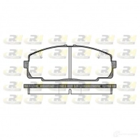 Тормозные колодки дисковые, комплект ROADHOUSE 2421.20 D1344-8455 Toyota Hiace (H100) 4 Автобус 214 68